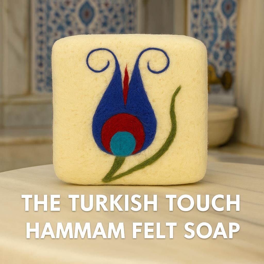 Indigo Scroll The Turkish Touch Hammam Soap